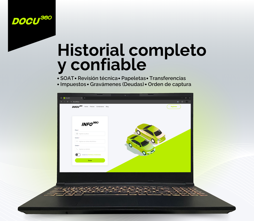 Guía completa para leer un Informe Vehicular de Info360 - Cover Image